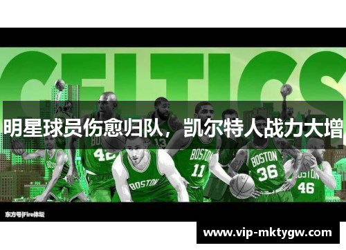 明星球员伤愈归队，凯尔特人战力大增